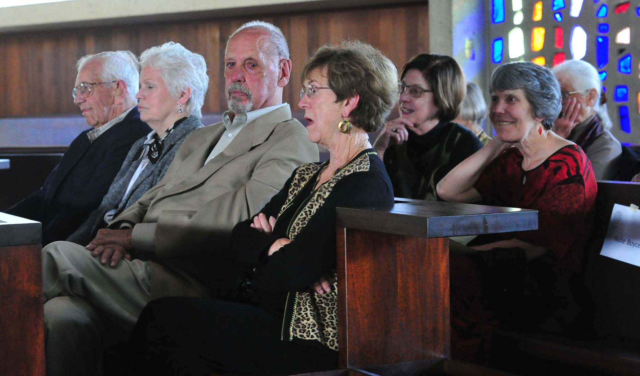 Chapter members attending an event